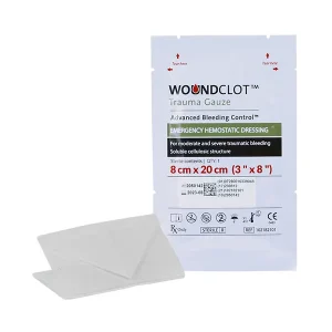 Gasa Hemostática WoundClot trauma gauze