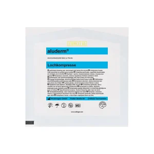 Compresa acolchada y absorbente aluderm