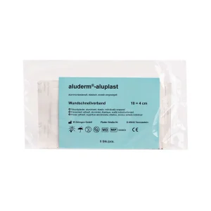 Pack de recambios aluderm-aluplast - 5 unidades de 10 x 4 cm