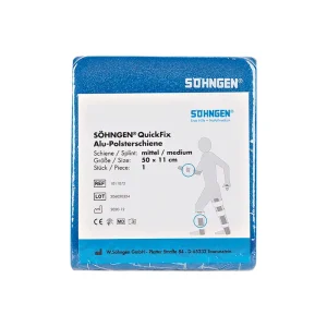 Venda rígida tapizada QuickFix de aluminio