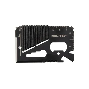 Tarjeta Multiherramienta Survival Tool Paracord MILTEC