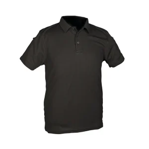 Polo táctico negro MILTEC