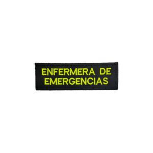Parche Enfermero - Enfermera de Emergencia