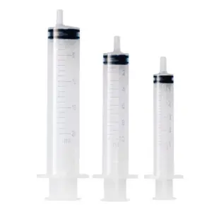 Caja de Jeringas 3 Cuerpos Cono Luer Concéntrico