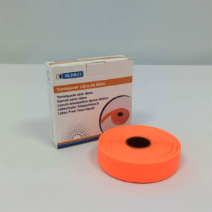 Compresor venoso LATEX FREE Naranja 2,5x45cm 1 rollo (25 uds)